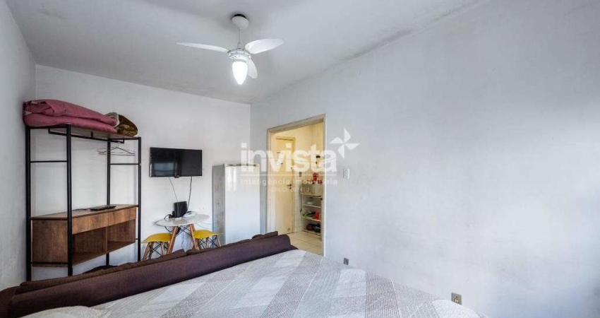Apartamento para alugar no Embaré, Santos 