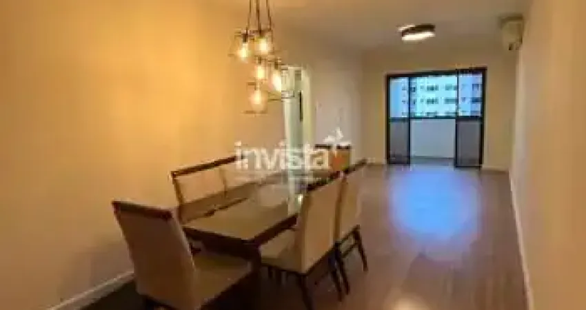 Apartamento com 2 quartos para alugar no Marapé, Santos 
