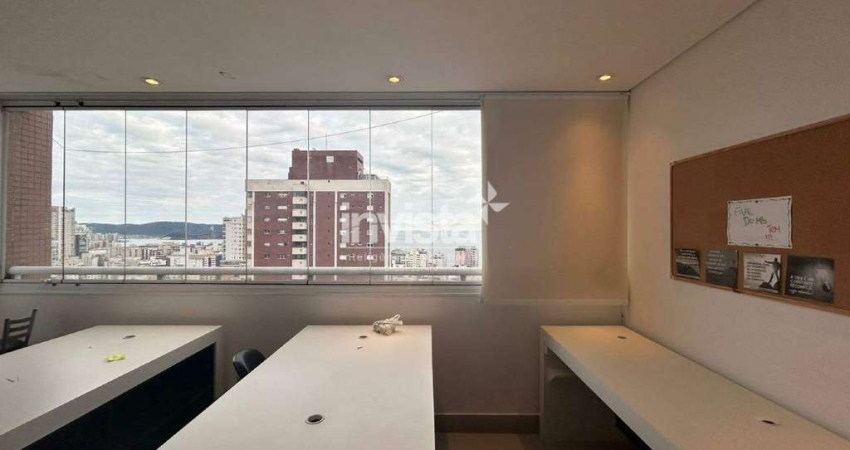 Sala comercial para alugar no Boqueirão, Santos 