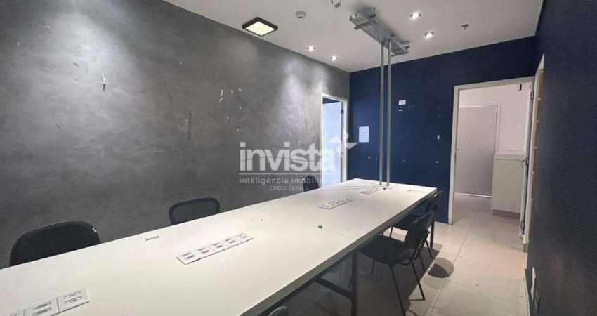 Sala comercial para alugar no Boqueirão, Santos 