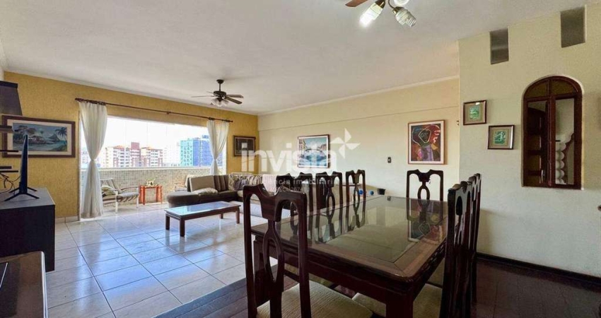 Apartamento com 3 quartos para alugar no Marapé, Santos 
