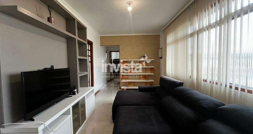Apartamento com 2 quartos para alugar no Embaré, Santos 