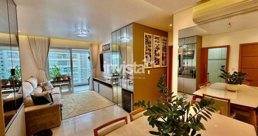 Apartamento com 3 quartos à venda no Embaré, Santos 