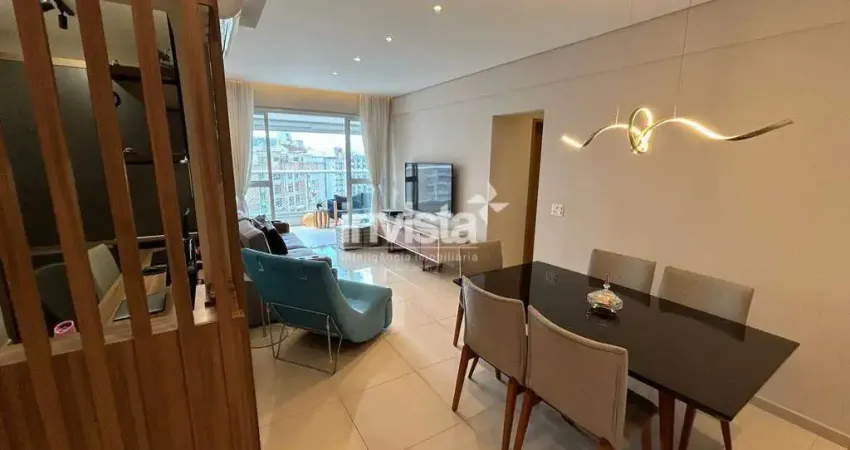 Apartamento com 2 quartos para alugar no Gonzaga, Santos 