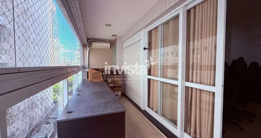 Apartamento com 1 quarto à venda no Gonzaga, Santos 