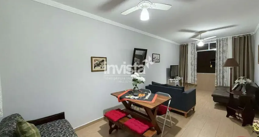 Apartamento com 1 quarto à venda no Pompéia, Santos 