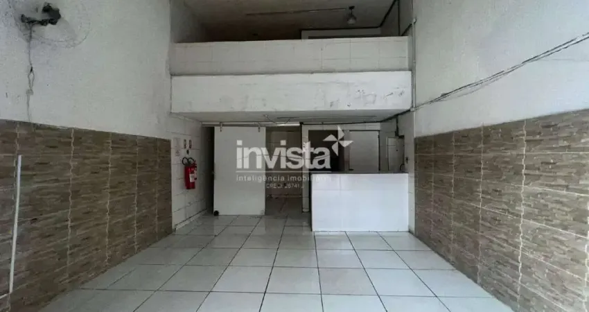 Ponto comercial para alugar no Centro, Santos 