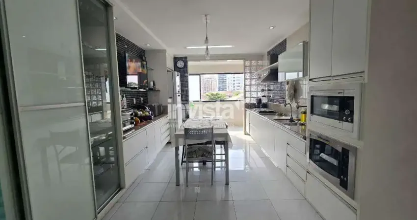 Apartamento com 3 quartos à venda no Ponta da Praia, Santos