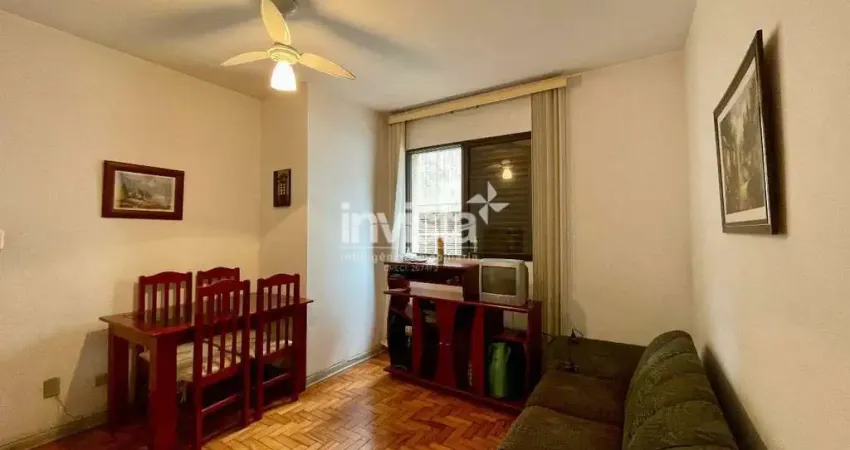 Apartamento com 1 quarto à venda no José Menino, Santos 