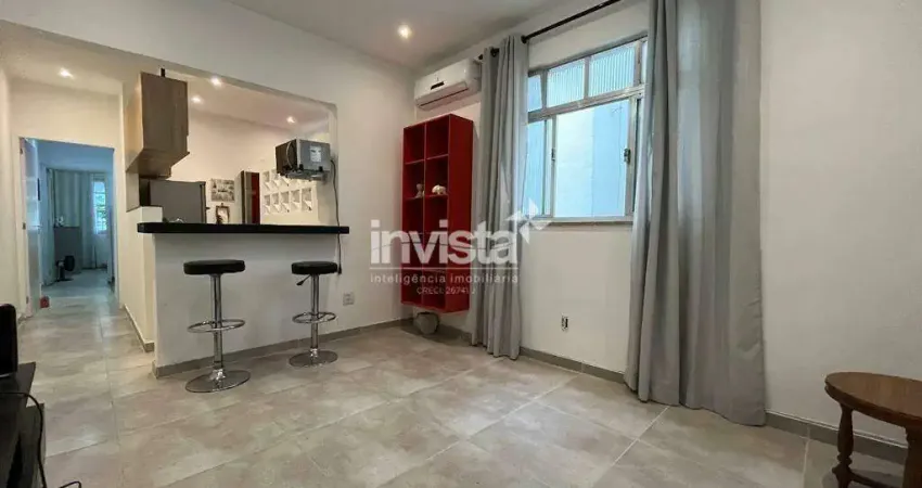 Apartamento com 1 quarto à venda no Boqueirão, Santos 