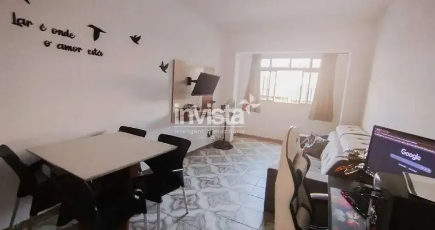 Apartamento com 3 quartos para alugar no Macuco, Santos 