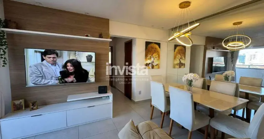Apartamento com 2 quartos à venda no Marapé, Santos 