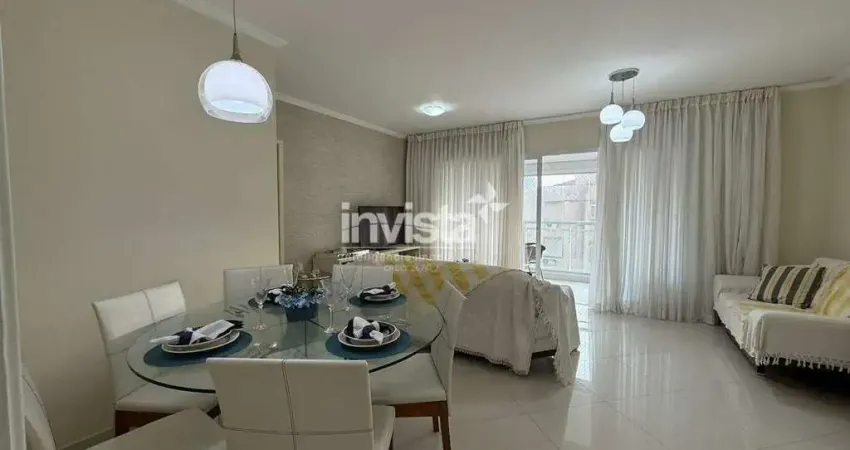 Apartamento com 3 quartos à venda no José Menino, Santos 