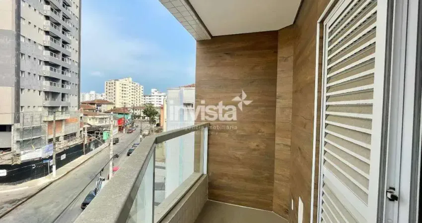 Apartamento com 2 quartos à venda no Macuco, Santos 
