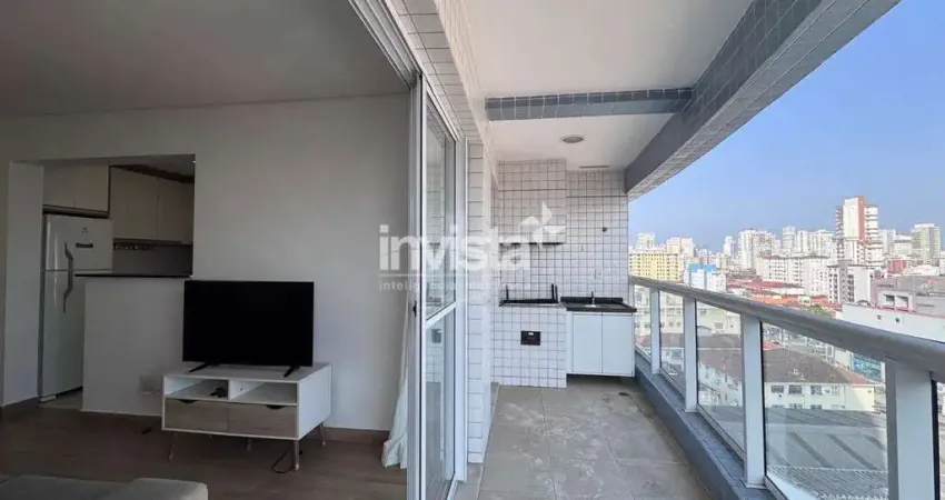 Apartamento com 2 quartos à venda no Encruzilhada, Santos 