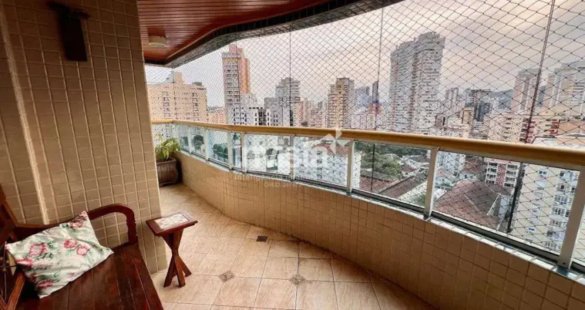 Apartamento com 3 quartos à venda no Gonzaga, Santos 