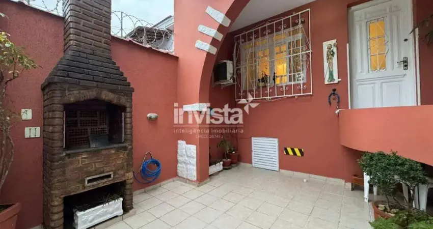 Casa com 2 quartos à venda no Marapé, Santos 