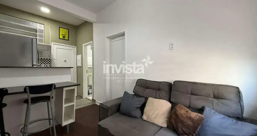 Apartamento com 1 quarto à venda no Boqueirão, Santos 