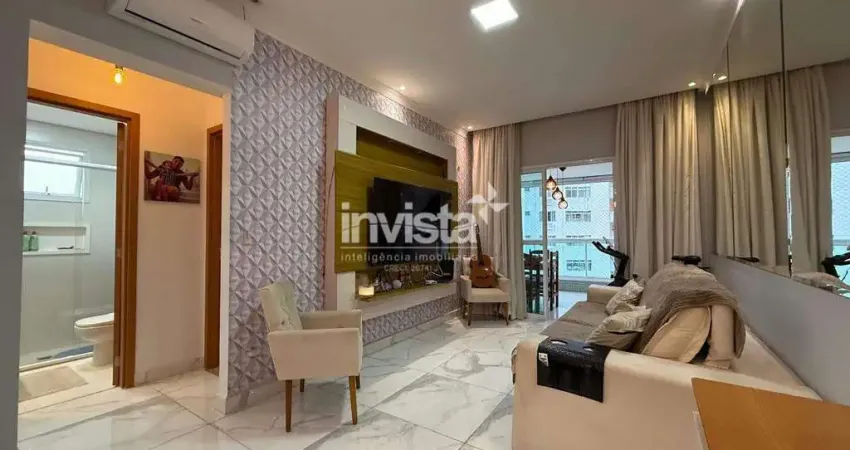 Apartamento com 2 quartos à venda no Gonzaga, Santos 