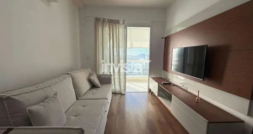 Apartamento com 2 quartos para alugar no Boqueirão, Santos 