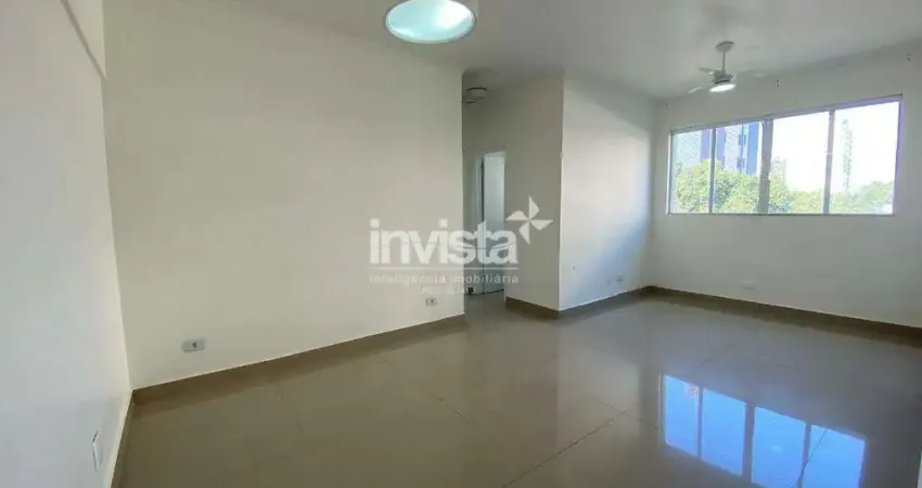 Apartamento com 2 quartos para alugar na Vila Mathias, Santos 