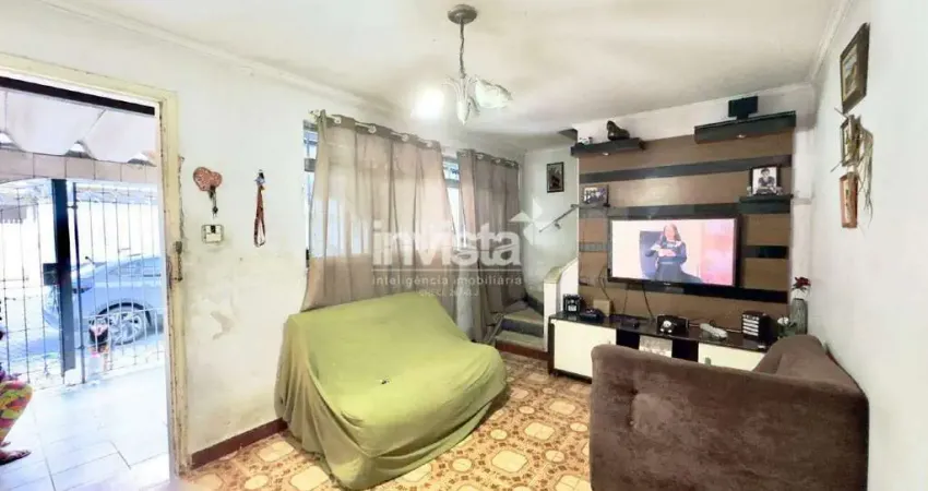 Casa com 2 quartos à venda no Marapé, Santos 
