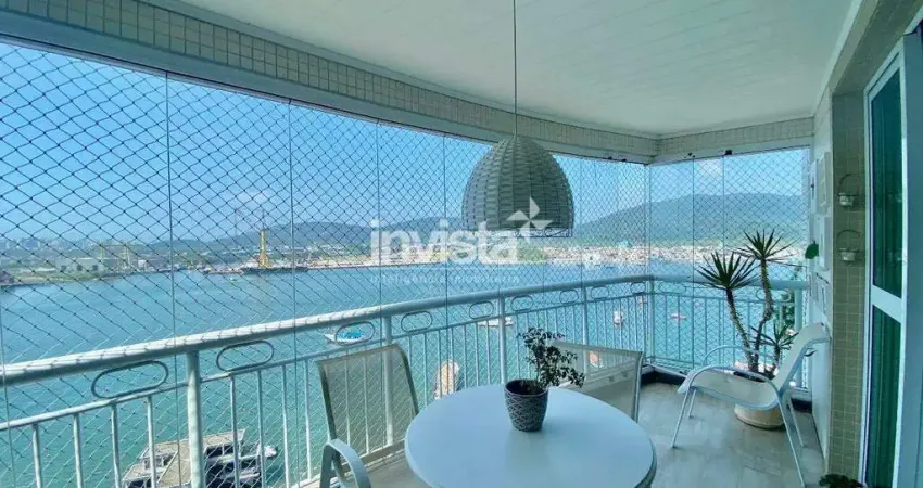 Apartamento com 3 quartos para alugar no Ponta da Praia, Santos 