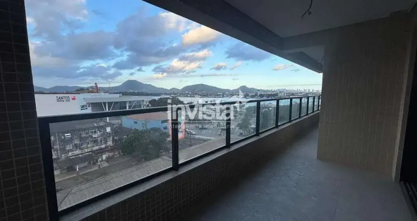 Apartamento com 2 quartos à venda no Ponta da Praia, Santos