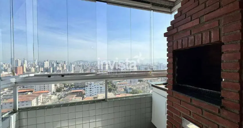 Apartamento com 3 quartos à venda na Aparecida, Santos 