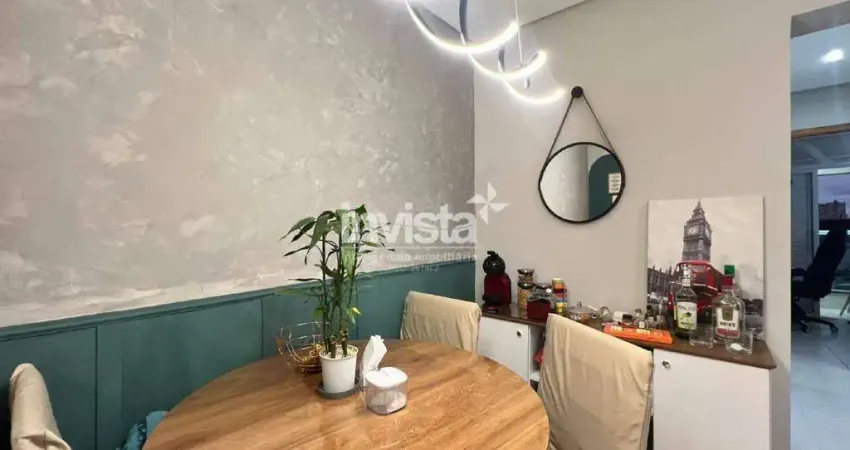 Apartamento com 2 quartos à venda no Macuco, Santos 