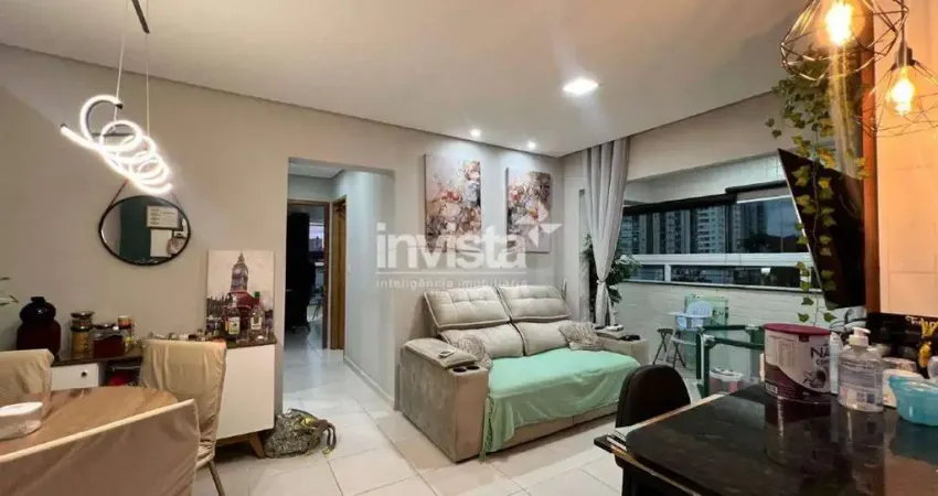 Apartamento com 2 quartos à venda no Macuco, Santos