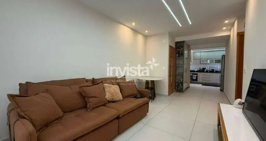 Apartamento com 2 quartos à venda no Boqueirão, Santos
