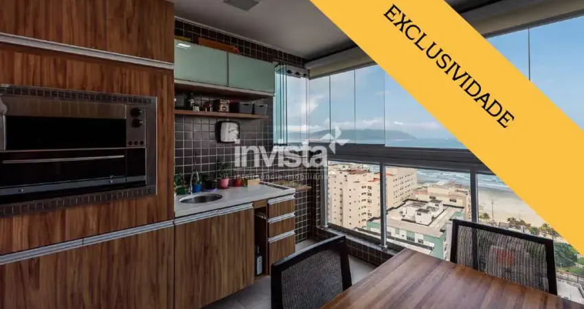 Apartamento com 3 quartos à venda no Pompéia, Santos 