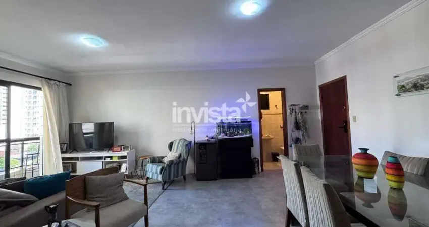 Apartamento com 3 quartos à venda no Pompéia, Santos