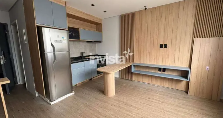 Apartamento com 1 quarto à venda no Pompéia, Santos