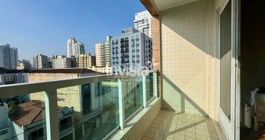 Apartamento com 3 quartos à venda no Gonzaga, Santos