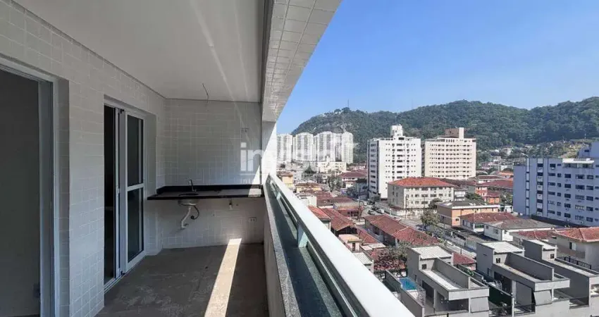 Apartamento com 2 quartos à venda no Marapé, Santos 
