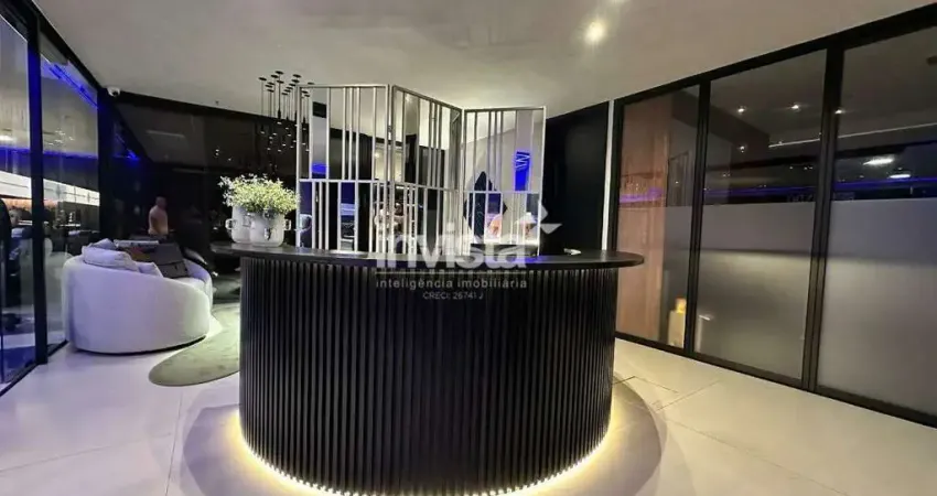 Sala comercial para alugar no Gonzaga, Santos