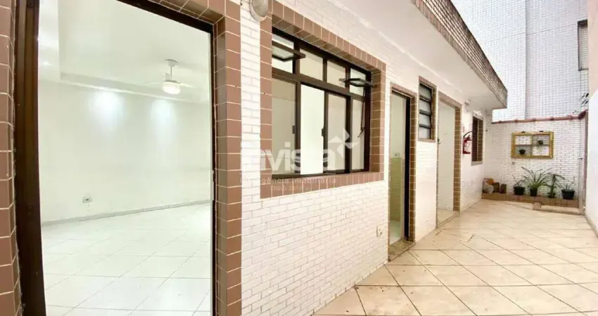 Apartamento com 1 quarto à venda no Embaré, Santos