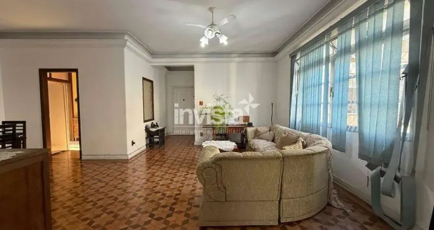 Apartamento com 3 quartos à venda no Gonzaga, Santos