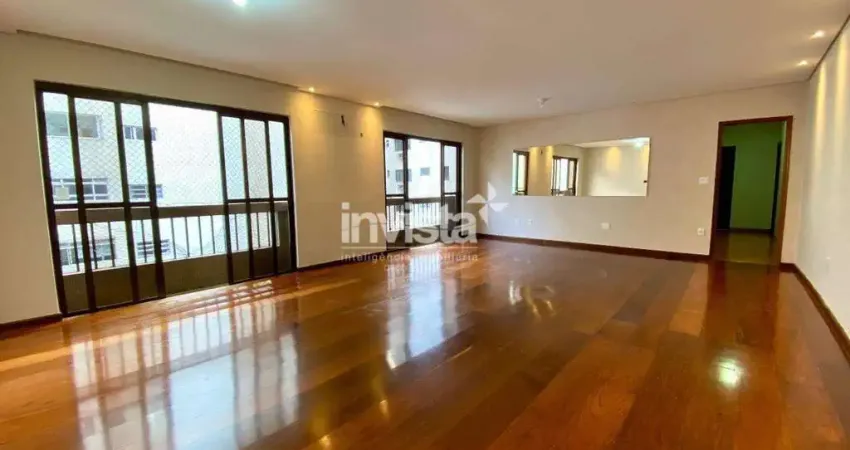 Apartamento com 3 quartos para alugar no Boqueirão, Santos