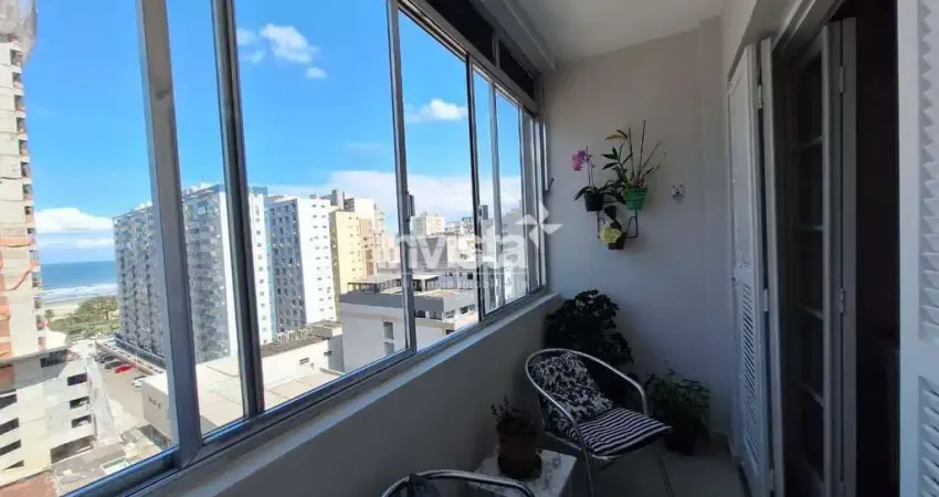 Apartamento com 2 quartos à venda no Gonzaga, Santos 