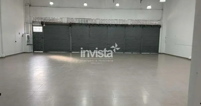 Barracão / Galpão / Depósito para alugar na Vila Mathias, Santos