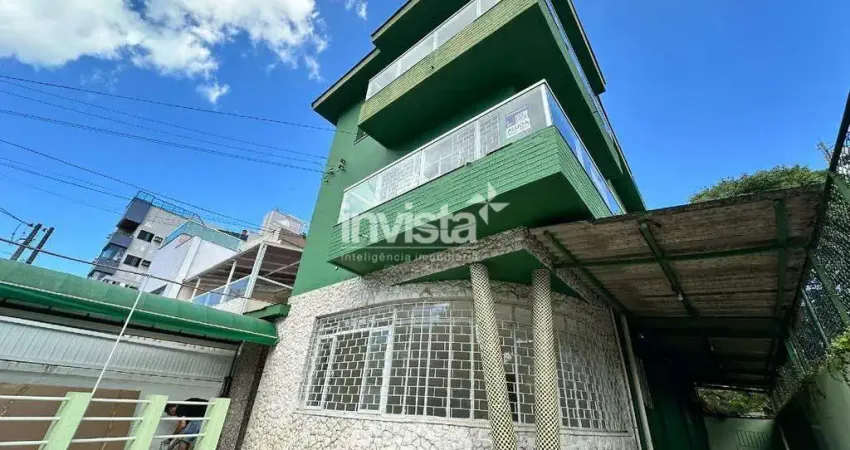 Casa com 5 quartos para alugar no Embaré, Santos 