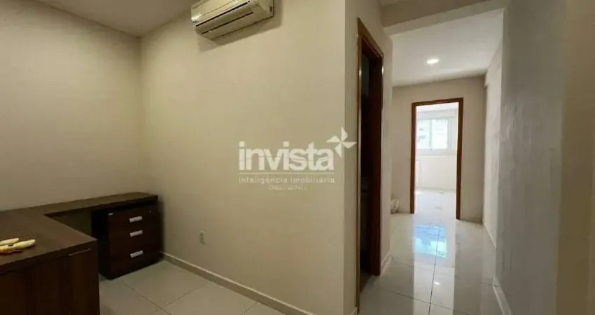 Sala comercial para alugar no Gonzaga, Santos