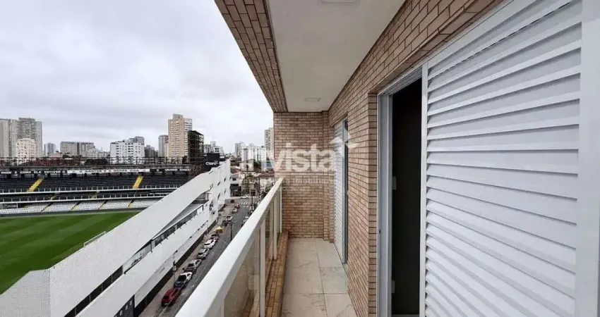 Apartamento com 2 quartos para alugar na Vila Belmiro, Santos