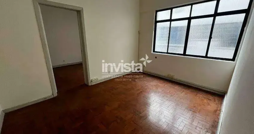 Sala comercial para alugar no Centro, Santos