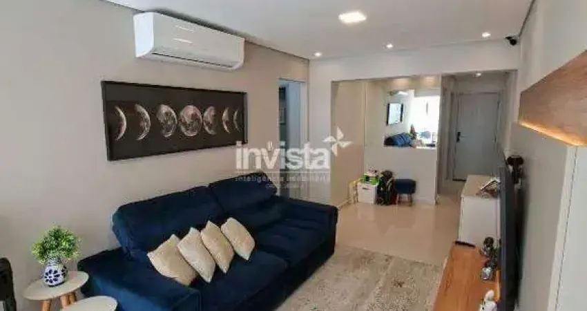 Apartamento com 2 quartos à venda no Gonzaga, Santos 