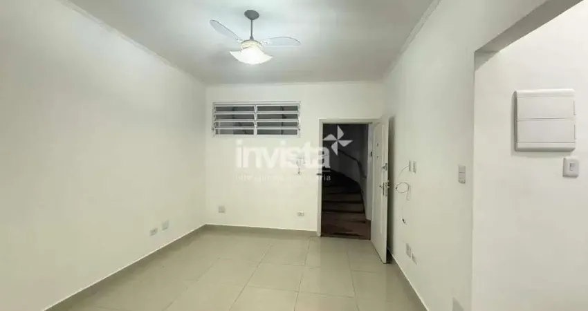 Apartamento com 2 quartos para alugar no Embaré, Santos