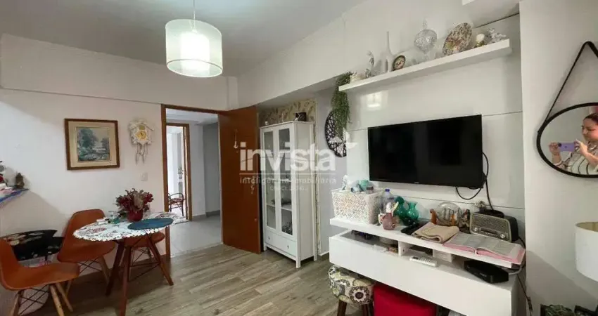 Apartamento com 1 quarto à venda no José Menino, Santos